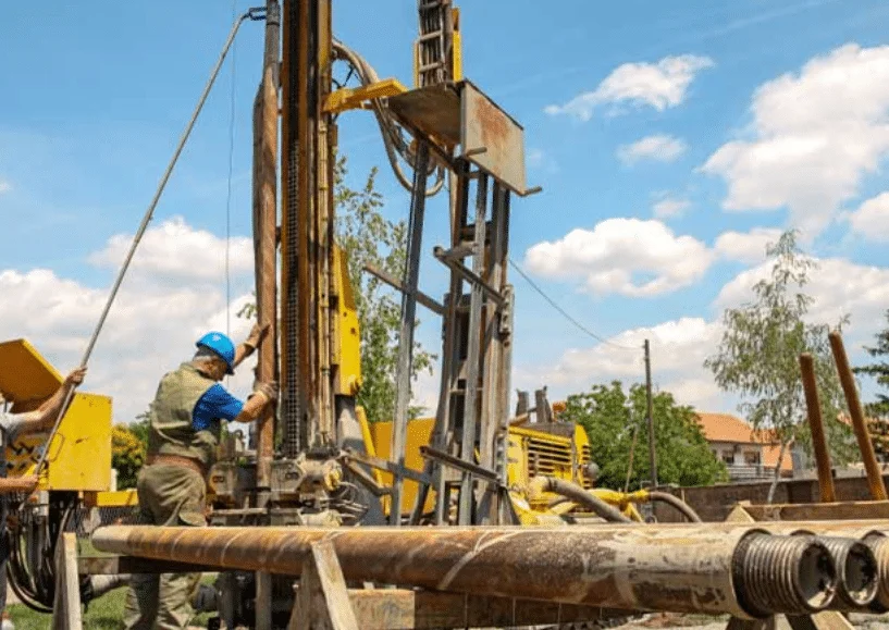 Water well drilling
